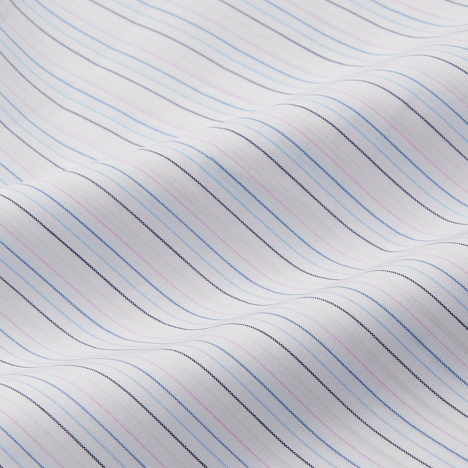 View 4 of product Blue Multi Stripe Tailored Fit Shelton Shirt