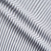 View 4 of product Grey & White Stripe Weekend Fit Shirt with Derby Collar and 1 Button Cuffs