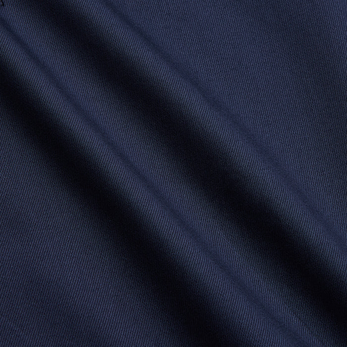 Navy Weekend Fit Shirt with Dorset Collar and 1 Button Cuffs Image 3