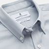 View 2 of product Grey Weekend Fit Shirt with Dorset Collar and 1 Button Cuffs
