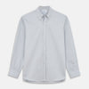 View 1 of product Grey Weekend Fit Shirt with Dorset Collar and 1 Button Cuffs