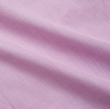 Pink Weekend Fit Shirt with Long Point Collar and Single Button Cuffs Image 3