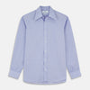 View 1 of product Pale Blue Weekend Fit Shirt with Long Point Collar and Single Button Cuffs