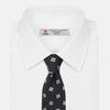 View 2 of product Navy Multi Geo Silk Tie