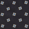 View 3 of product Navy Multi Geo Silk Tie