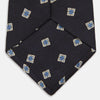 View 4 of product Navy Multi Geo Silk Tie
