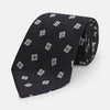 View 1 of product Navy Multi Geo Silk Tie