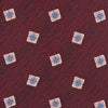View 3 of product Burgundy Multi Geo Silk Tie
