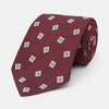 View 1 of product Burgundy Multi Geo Silk Tie