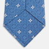 View 4 of product Blue Multi Neat Silk Tie