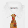 View 2 of product Orange Multi Pixel Silk Tie