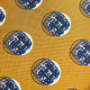 View 3 of product Gold Shadow Spot Printed Silk Tie