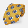 View 1 of product Gold Shadow Spot Printed Silk Tie