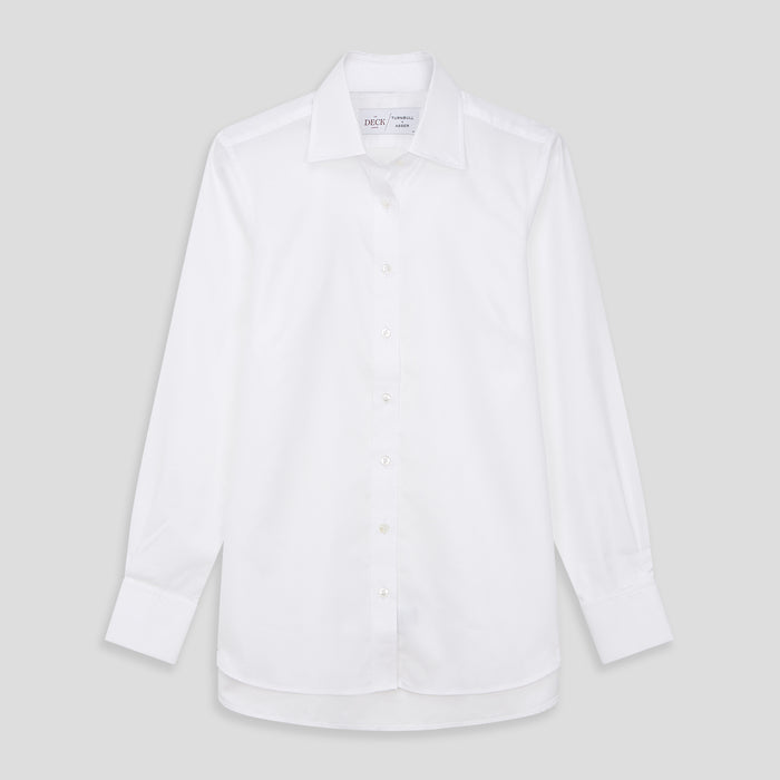 Turnbull and The Deck White Cotton Traditionalist Shirt