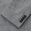 View 3 of product Grey Multi Check Linen Blend Barrington Blazer