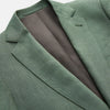 View 3 of product Green Wool and Linen Blend Barrington Blazer