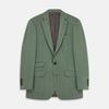View 1 of product Green Wool and Linen Blend Barrington Blazer