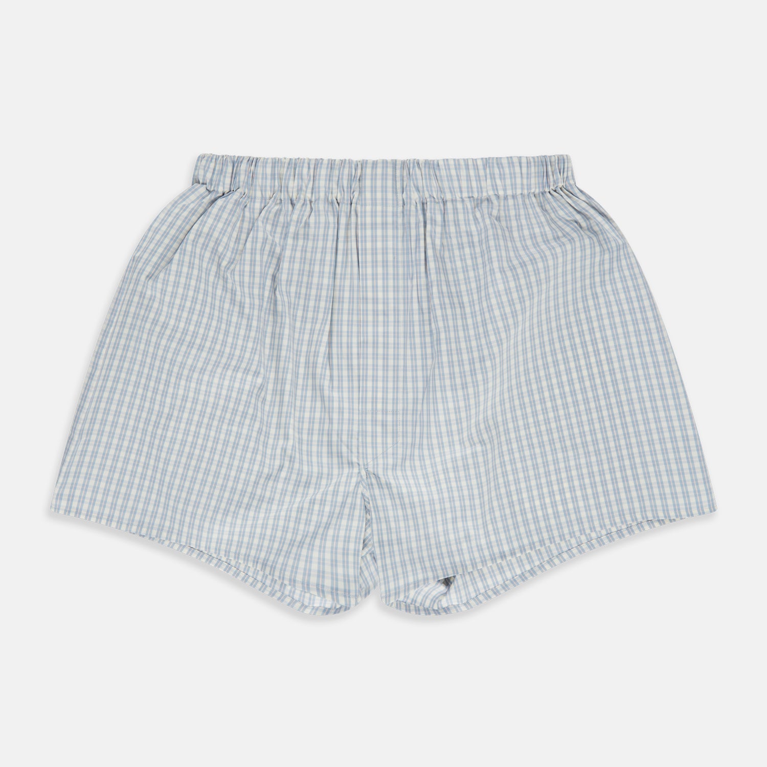 View 1 of product Pale Blue Multi Cotton Godfrey Boxer Shorts