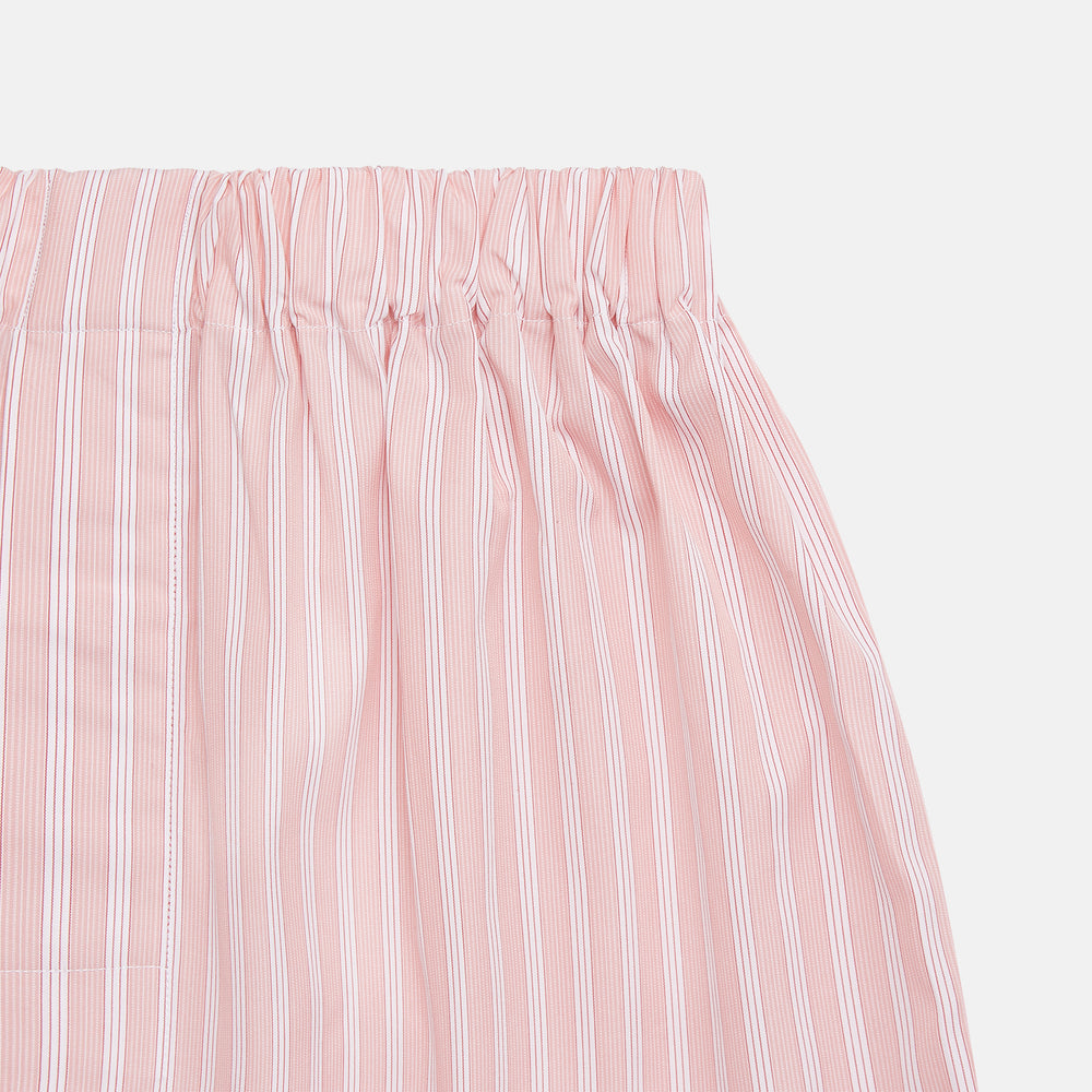Red and White Stripe Cotton RE-PURPOSE Godfrey Boxers