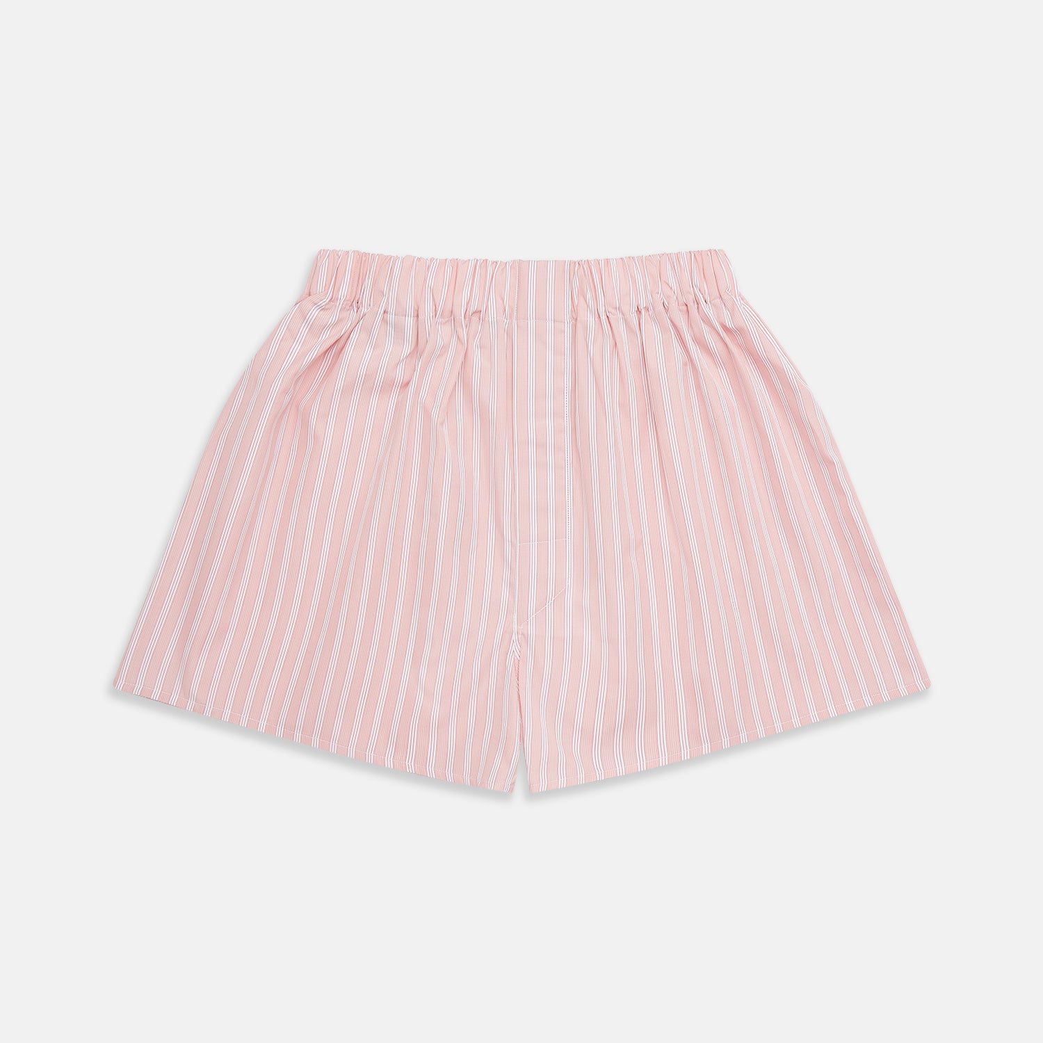 View 1 of product Red and White Stripe Cotton RE-PURPOSE Godfrey Boxers
