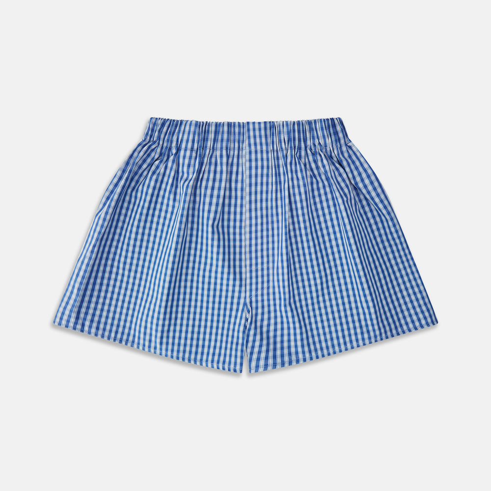 Navy Multi Cotton Godfrey Boxers