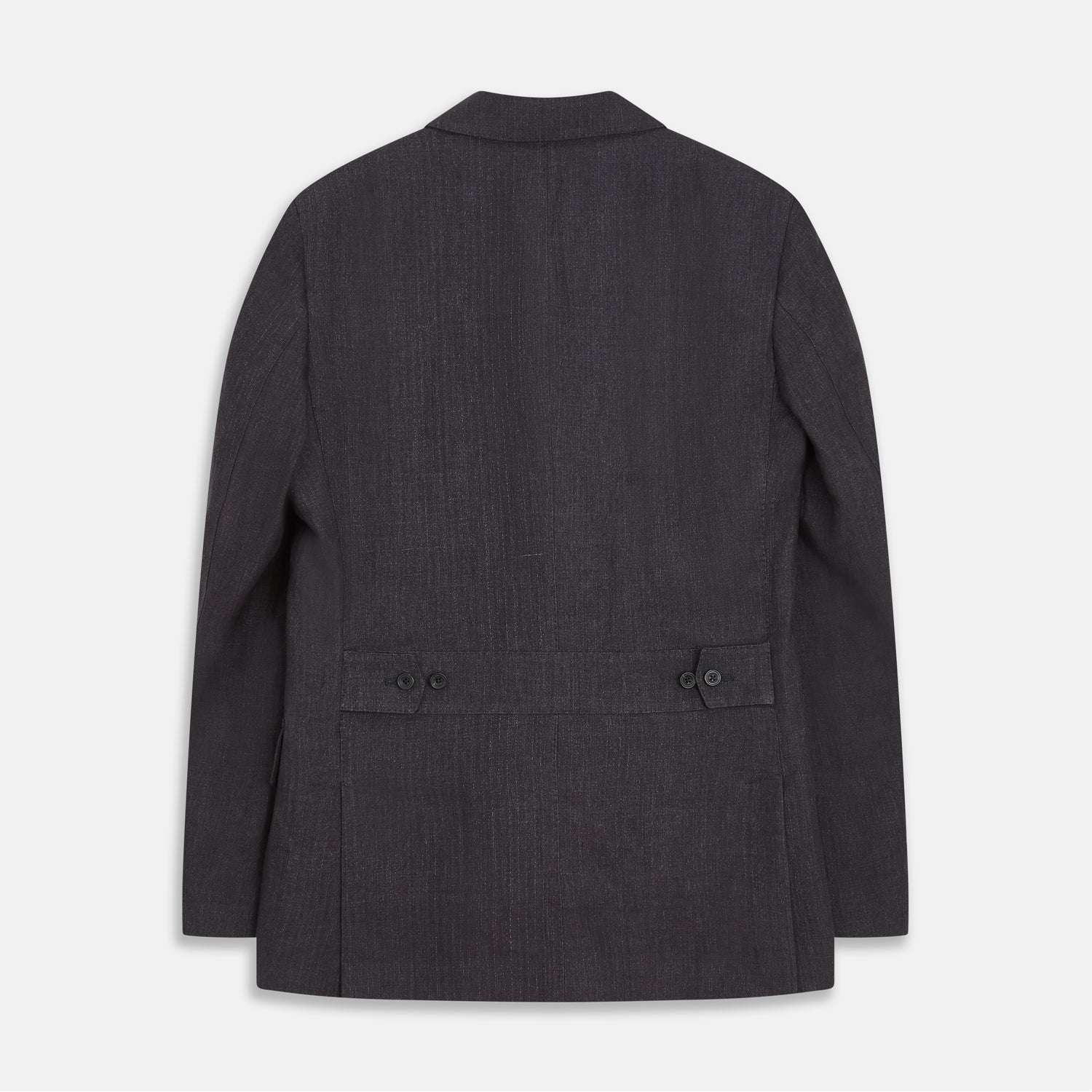 View 7 of product Charcoal Linen Safari Byron Jacket