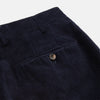 View 3 of product Navy Horizontal Cord Nolan Trousers