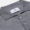 Grey Merino Wool Cecil Polo Shirt