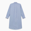 Pale Blue Multi Check Cotton Sussex Nightshirt