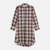 View 1 of product Black Multi Check Linen Blend Sussex Nightshirt