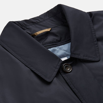 Navy Sealup Quilted Liner Quintern Car Coat Image 2
