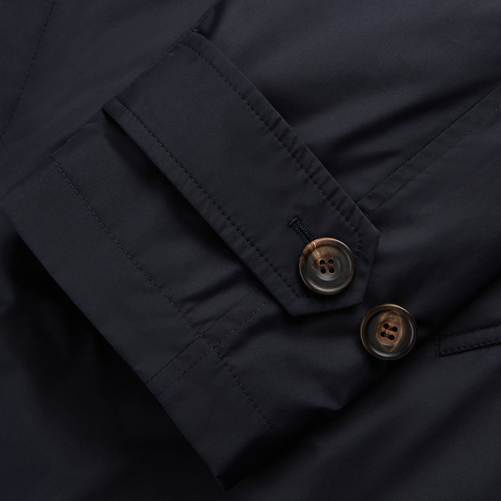 Navy Sealup Quilted Liner Quintern Car Coat