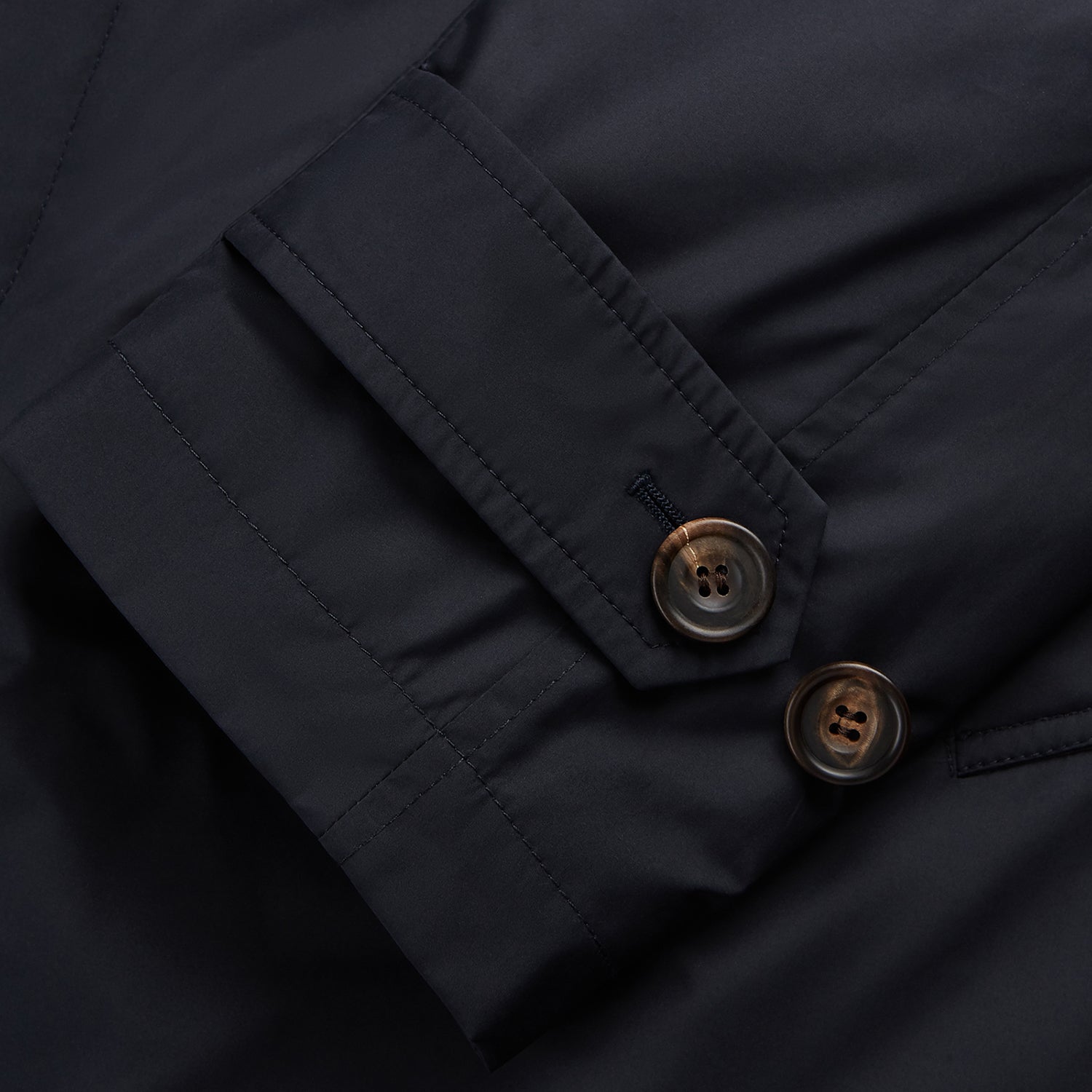 View 4 of product Navy Sealup Quilted Liner Quintern Car Coat