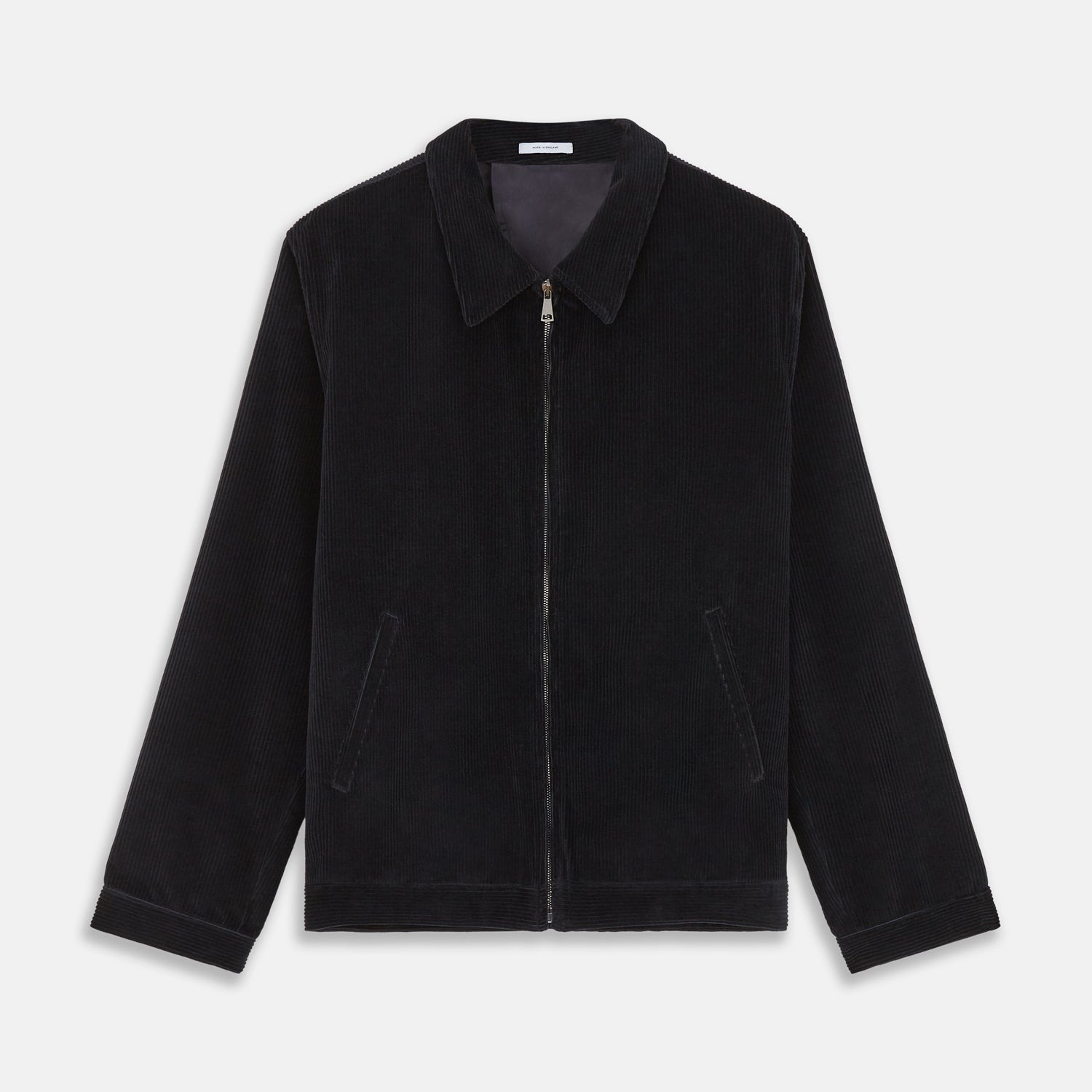 View 1 of product Navy Cord Albi Harrington Jacket