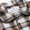 View 4 of product Brown Multi Check Linen Hyde Pyjama Set