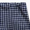 View 2 of product Navy Motif Cotton and Silk Blend Duffield Pyjama shorts