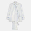 View 1 of product Women's Blue Multi Cotton Thelma Pyjama Set