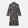 View 5 of product Navy Paisley Pattern Cotton Arnold Gown
