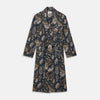 View 1 of product Navy Paisley Pattern Cotton Arnold Gown