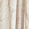 View 5 of product Cream Sketched Pattern Wool Chilcott Scarf