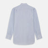 Blue and White Stripe Cotton Regular Fit Mayfair Shirt
