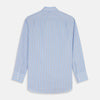 View 5 of product Pale Blue Multi-check Cotton Regular Fit Mayfair Shirt