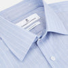 View 3 of product Navy Textured Cotton Regular Fit Mayfair Shirt