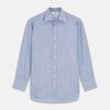 View 1 of product Navy Textured Cotton Regular Fit Mayfair Shirt
