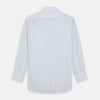 View 5 of product Light Blue and Yellow Stripe Cotton RE-PURPOSE Mayfair Shirt