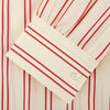 View 4 of product Red and Off-White Stripe Cotton Weekend Fit Finch Shirt