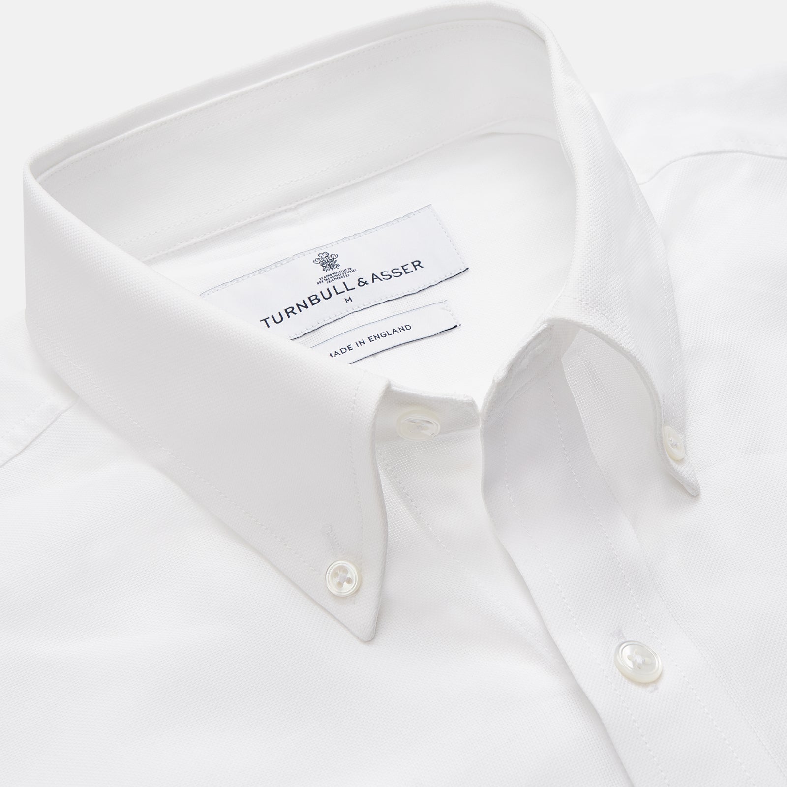View 2 of product White Cotton Voile Weekend Fit Nevis Shirt