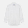 View 1 of product White Cotton Voile Weekend Fit Nevis Shirt
