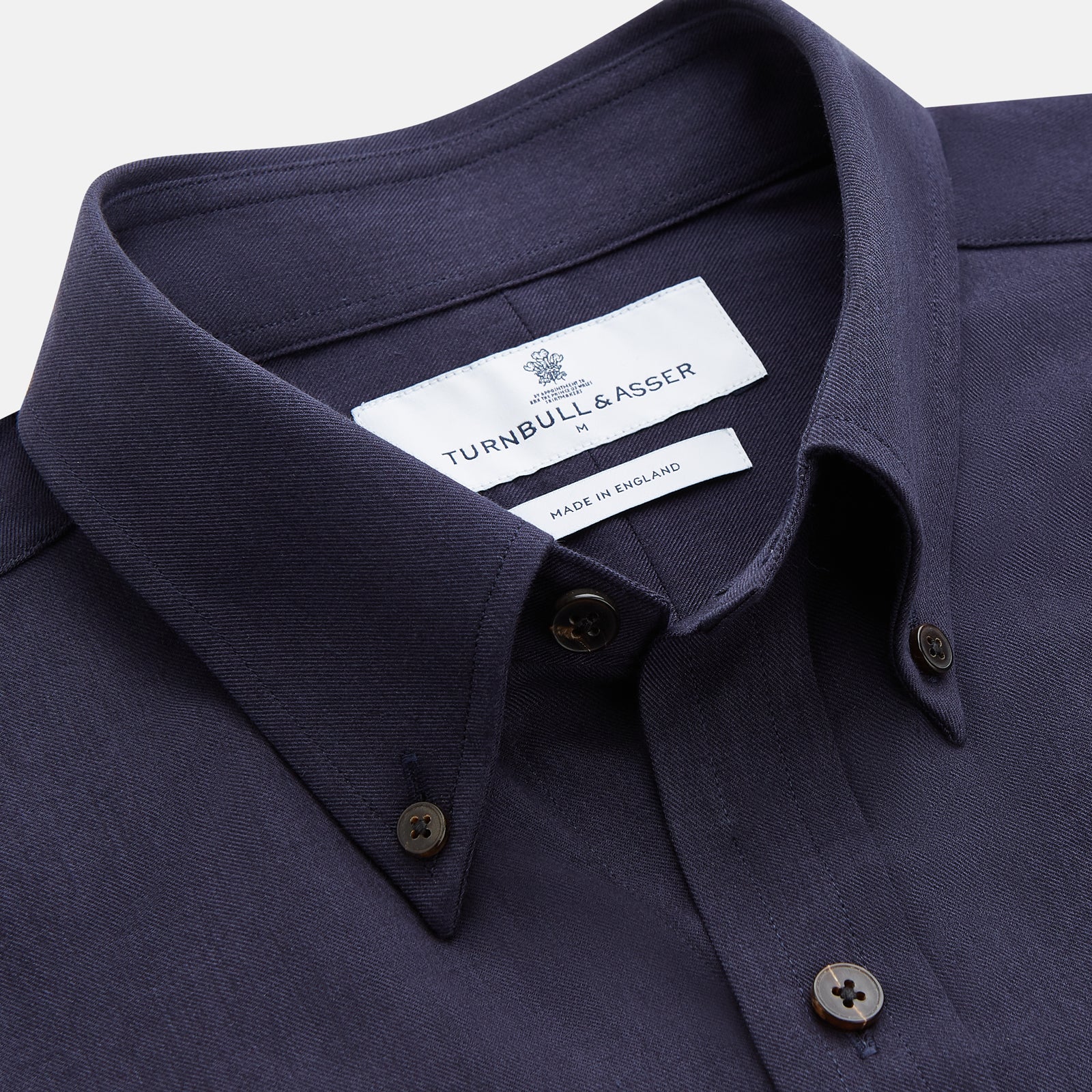 View 3 of product Navy Wool Blend Weekend Fit Hayne Shirt