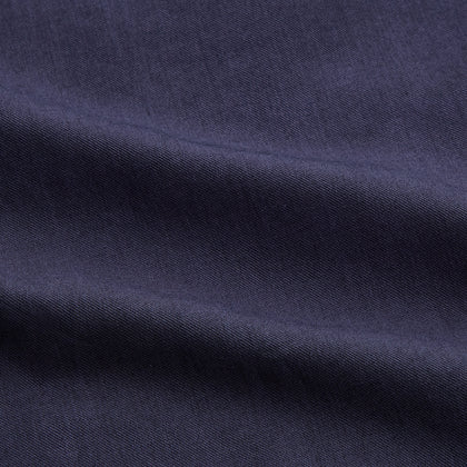 Navy Wool Blend Weekend Fit Hayne Shirt Image 4